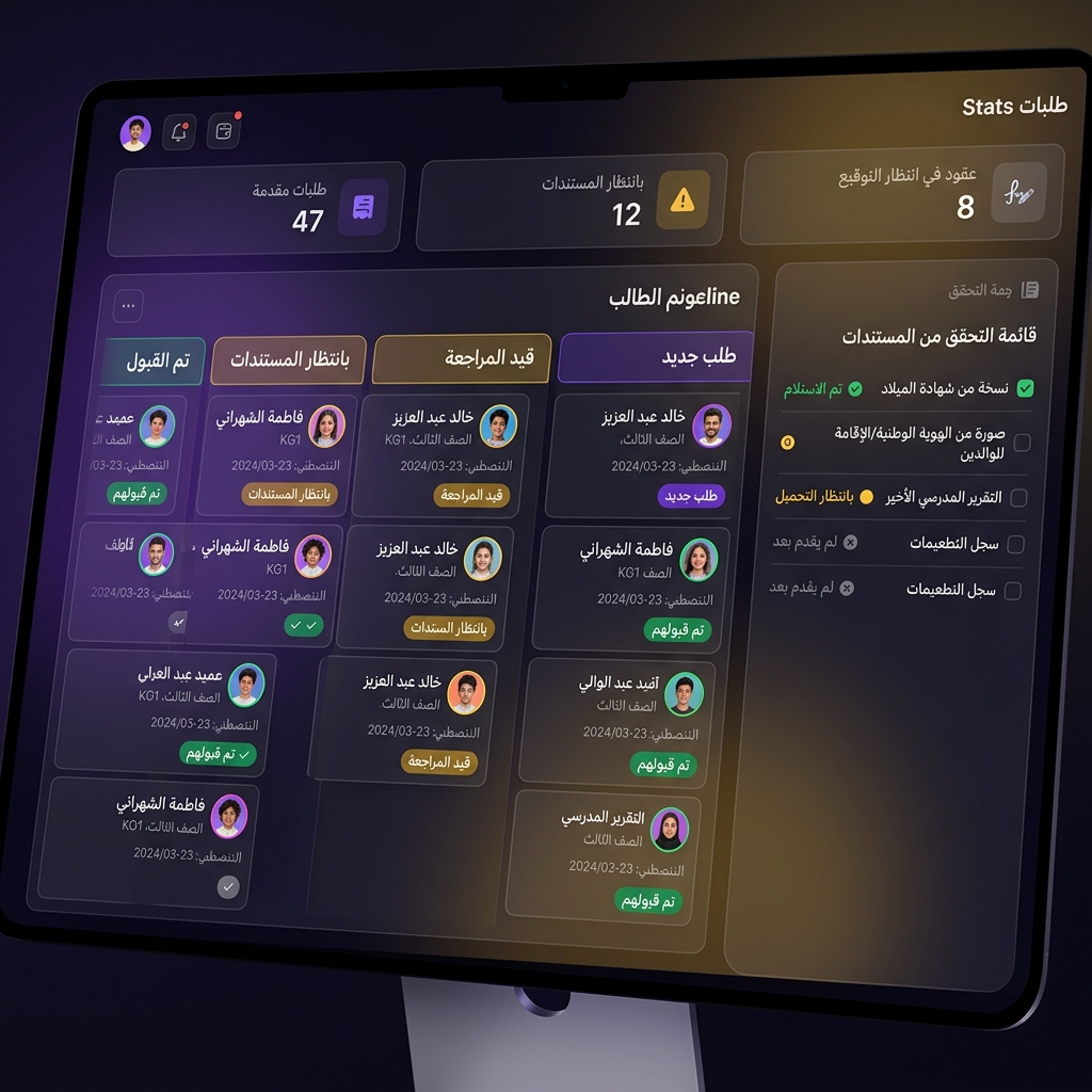 Admissions Dashboard